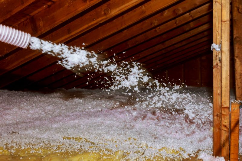 Insulation Installation in Attic