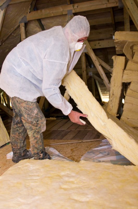 Attic Insulation Work